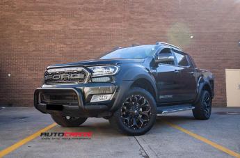 FORD RANGER ASSAULT GLOSS BLACK MILLED ACCENTS
